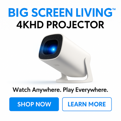 Big Screen Living 4KHD Projector